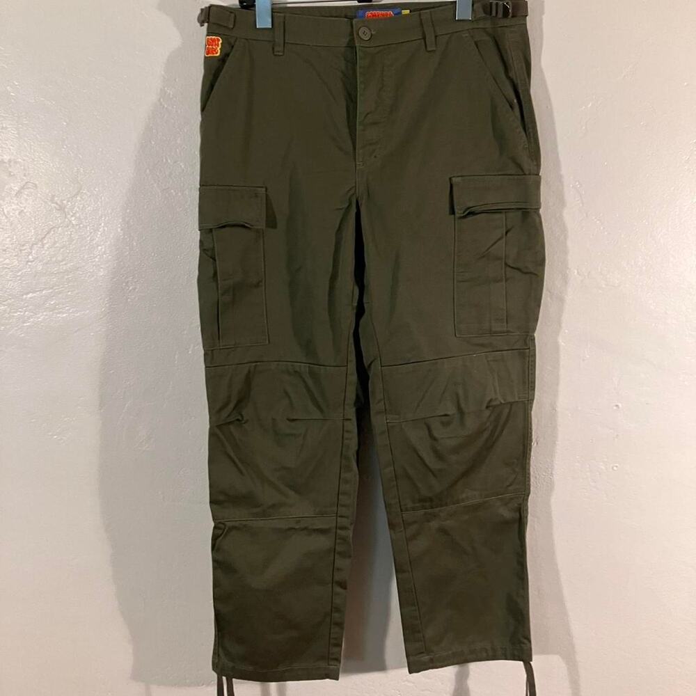 Empyre Army Green Fatigue Skater‎ Cargo Pants NWOT